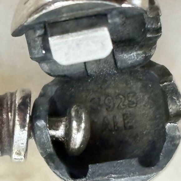 Pandora Smooth Triple Wrap Purple Leather & Sterling Silver Bracelet - 24” Rare - Picture 6 of 8